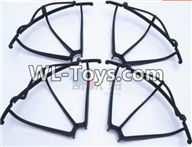 UDIRC-i350H Spare Parts-07-01 Outer protect frame(4pcs),UDIR/C i350H rc Quadcopter parts,i350H rc Drone spare parts Accessories